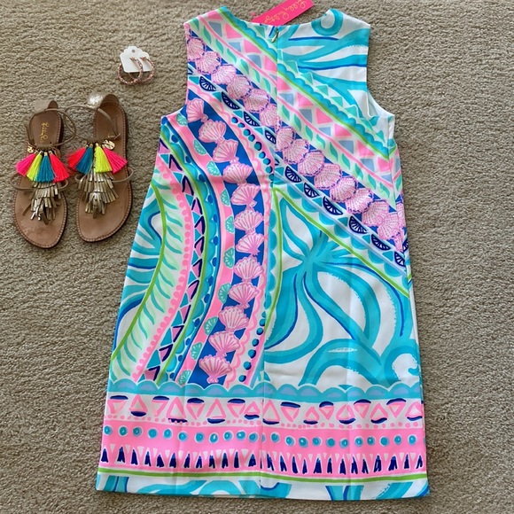 Lilly Pulitzer Narissa Stretch Shift Dress - Picture 4 of 8